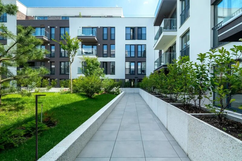 Mosilor Garsoniera cu terasa, gata de mutare - ansamblu nou Icon Garden