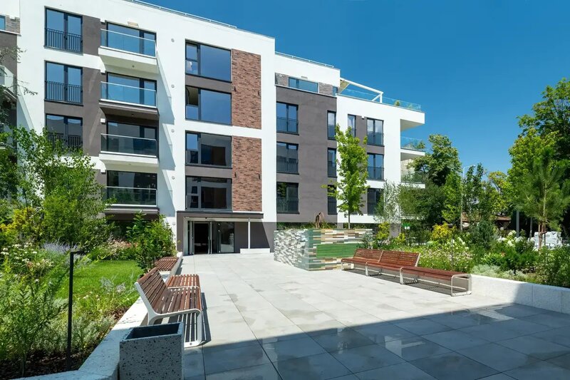 Mosilor Garsoniera cu terasa, gata de mutare - ansamblu nou Icon Garden